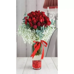 40 KIRMIZI GÜL-CV04