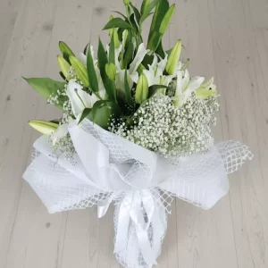BAHAR KOKUSU LİLYUM BUKETİ-BK01