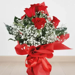 Kırmızı Gül Çiçek Buketi-BK12
